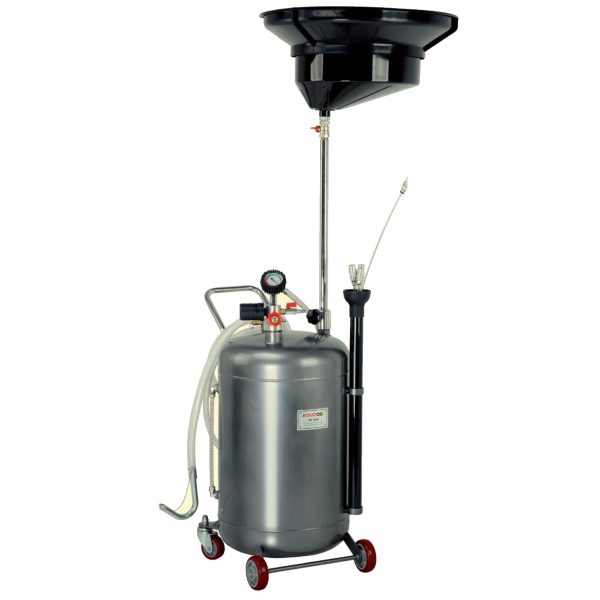 POSUDA ZA ISPUŠTANJE I IZVLAČENJE ULJA BEZ MENZURE 80 litara SA MANOMETROM I DODACIMA EQ