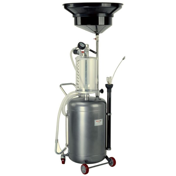 POSUDA ZA ISPUŠTANJE I IZVLAČENJE ULJA SA MENZUROM  80 litara EQUIPOIL