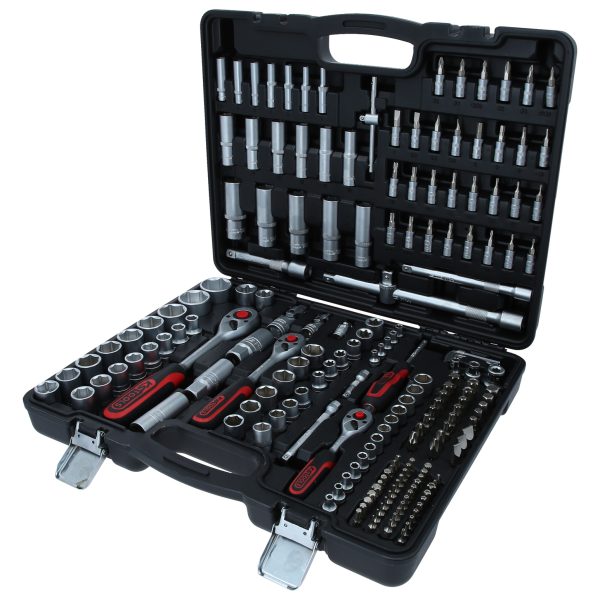 SET GEDORA 1/4" 3/8" 1/2" 195kom KS-TOOLS