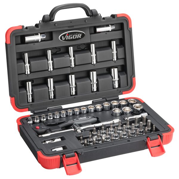 SET GEDORA 3/8" 61 kom VIGOR