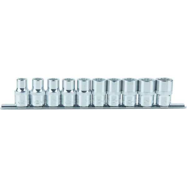 SET 12-UGAONIH NASADNIH GEDORA, 1/2", 10-19mm, 10 kom