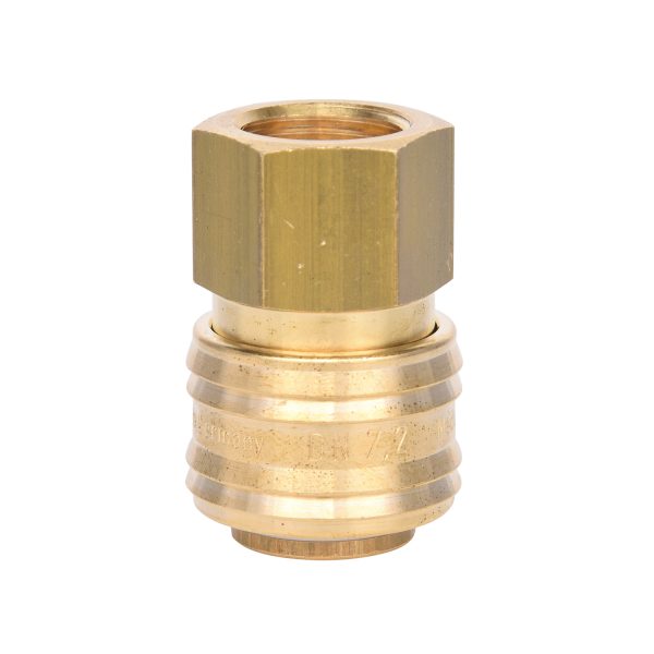 MESINGANA BRZA SPOJKA ŽENSKA, 1/2" UN.NAVOJ KS